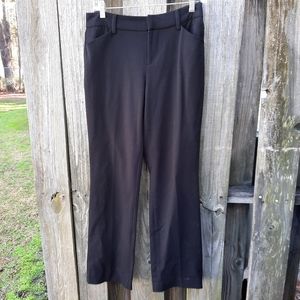 Nine West Jeans Size 4/27 Black Slacks, Trousers Pockets Office Work